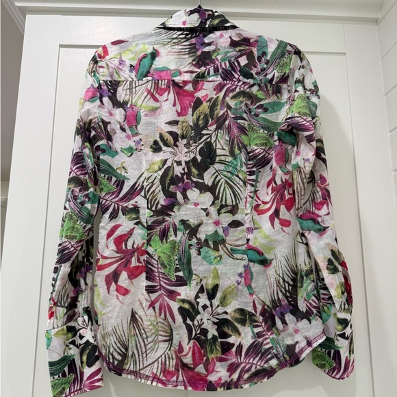 Georg Roth Los Angeles Floral Multicolor Women's Blouse - Picture 2 of 4